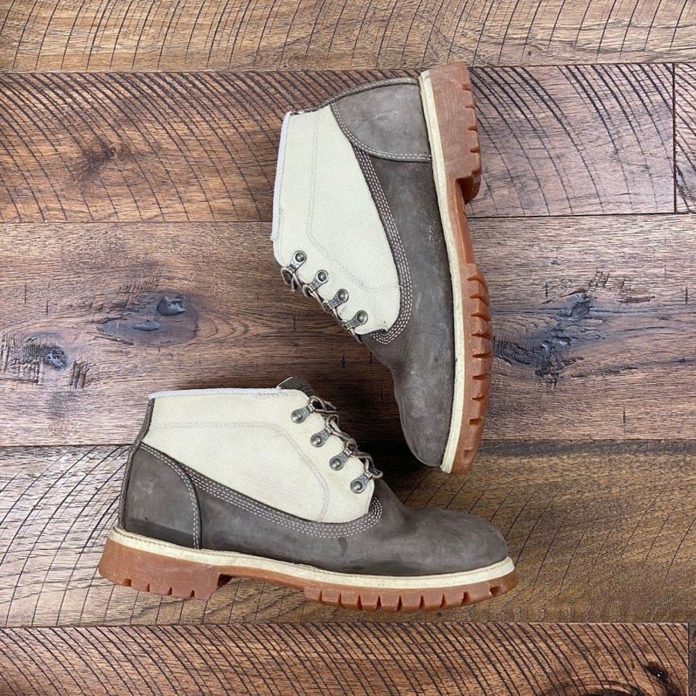 TIMBERLAND Campsite Dual tone Canvas Chukka boot